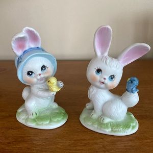 Vintage bunny/easter set